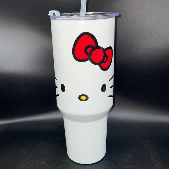 🎁 DROP⬇️ FIRM❗️Hello Kitty Travel Tumbler Quencher - Picture 2 of 5